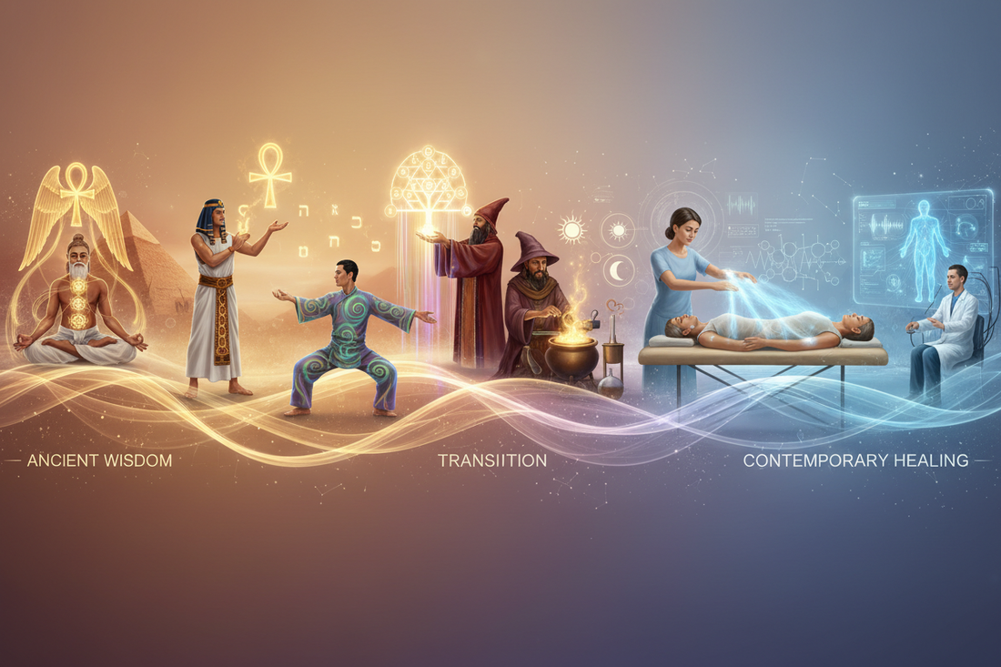 Energy Work Evolution: From Ancient Rituals to Contemporary Healing - Nicole's ritual universe