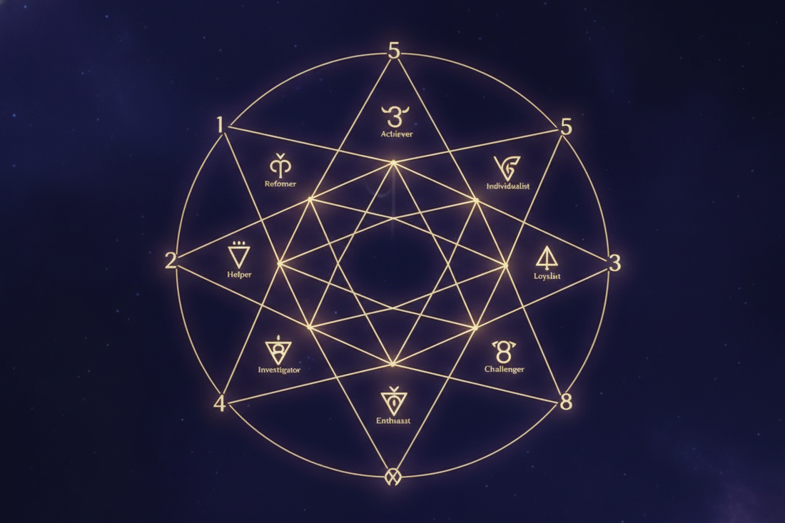 Enneagram: Nine-Pointed Personality Map - Nicole's ritual universe