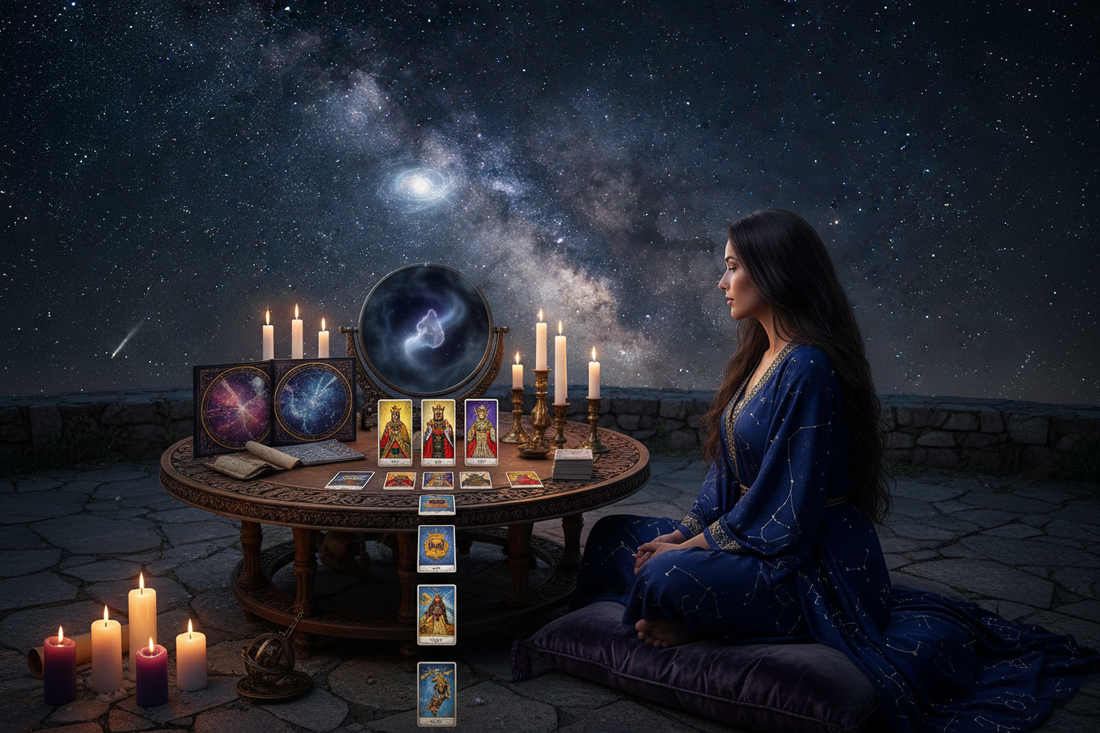Epiphany Divination: Star Gazing and Revelation Tarot Spreads - Nicole's ritual universe