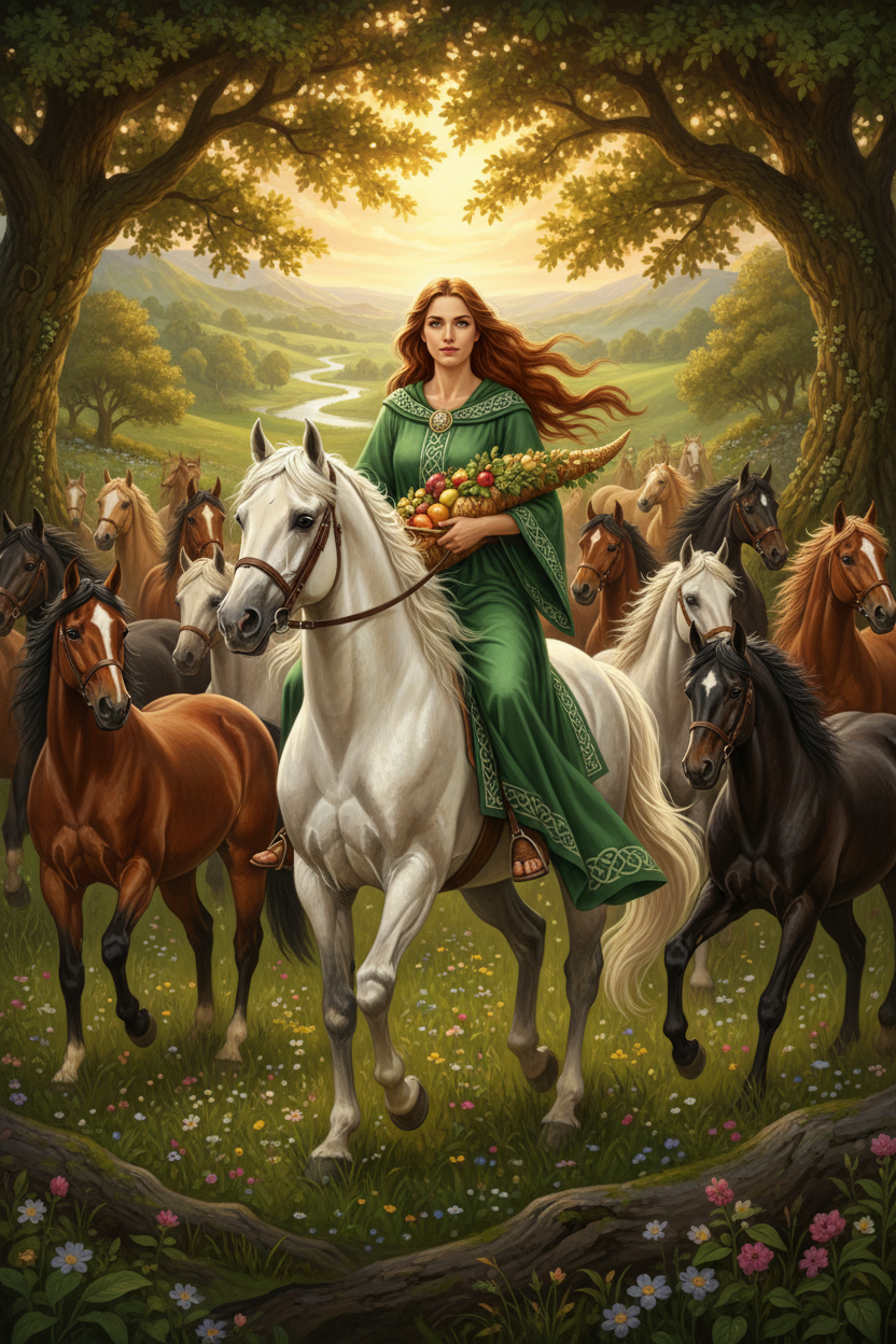 Working with Epona: Complete Guide to the Celtic Goddess of Horses and Sovereignty