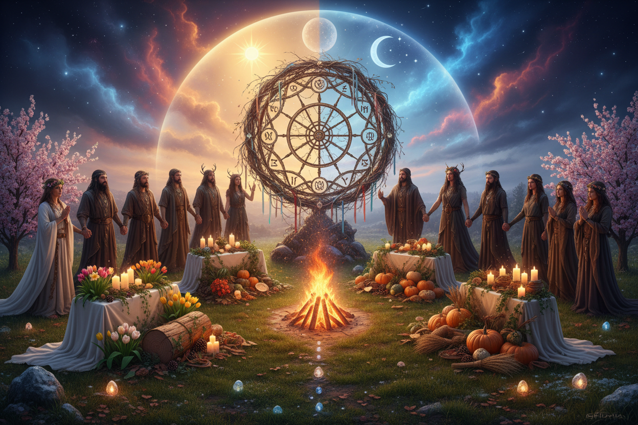 Equinox & Solstice Celebrations: Modern Wheel of the Year - Seasonal ...