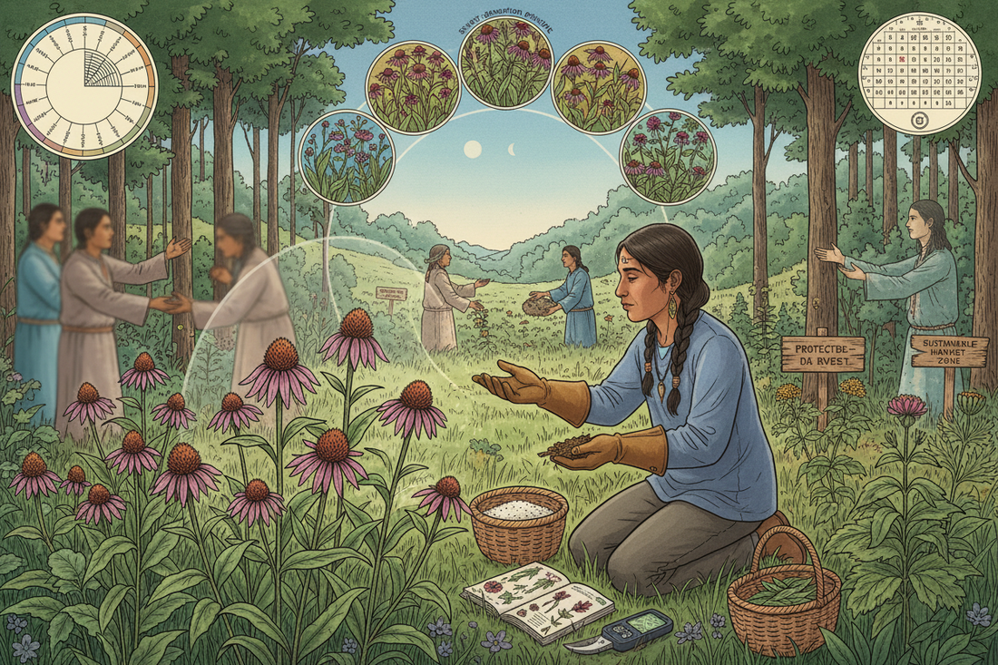 Ethical Wildcrafting: Sustainable Harvesting and Plant Reciprocity - Practical Guide to Respectful Plant Gathering - Nicole's ritual universe