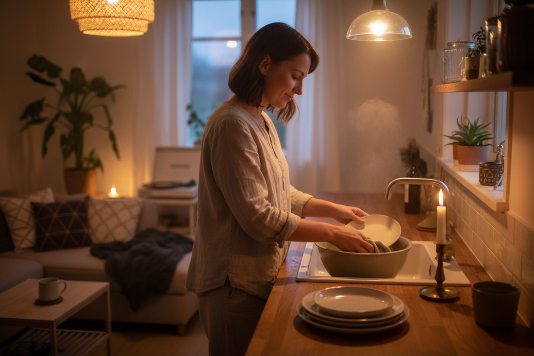 Evening Cleanup Ritual: Tidying with Love Nicole's ritual universe