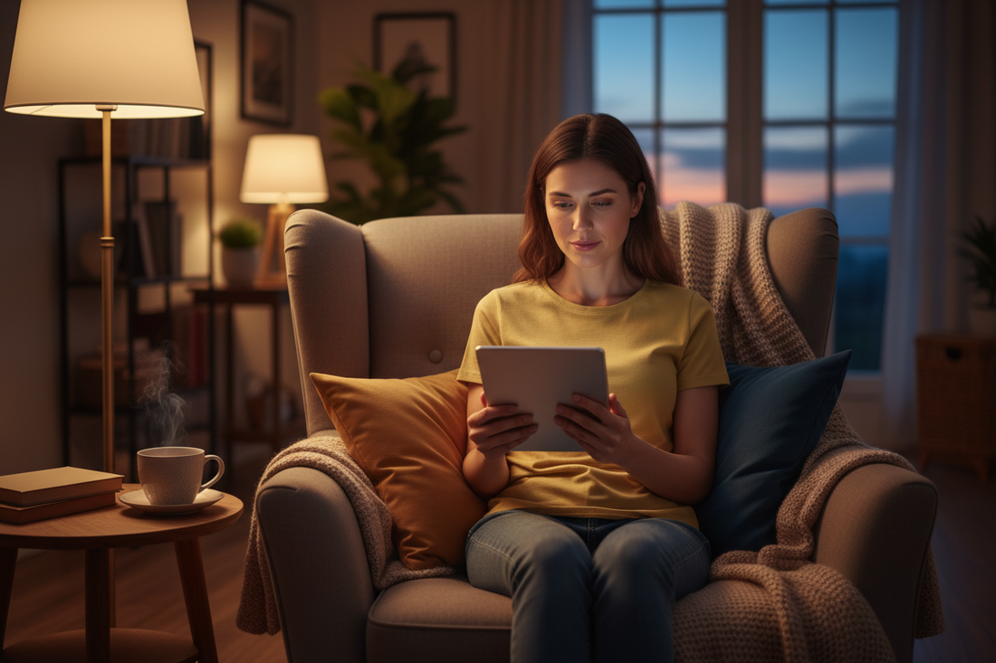 Evening Screen Time: Conscious Consumption - Nicole's ritual universe