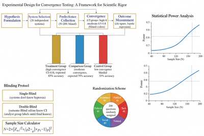 Experimental Design for Convergence Testing: Rigorous Validation Protocols