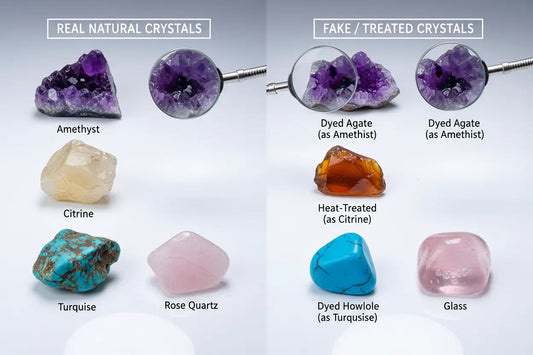 Fake vs Real Crystals: Authentication Guide for Buyers Nicole's ritual universe