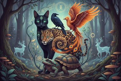 Familiar Spirits ↔ Spirit Animals: Non-Human Allies