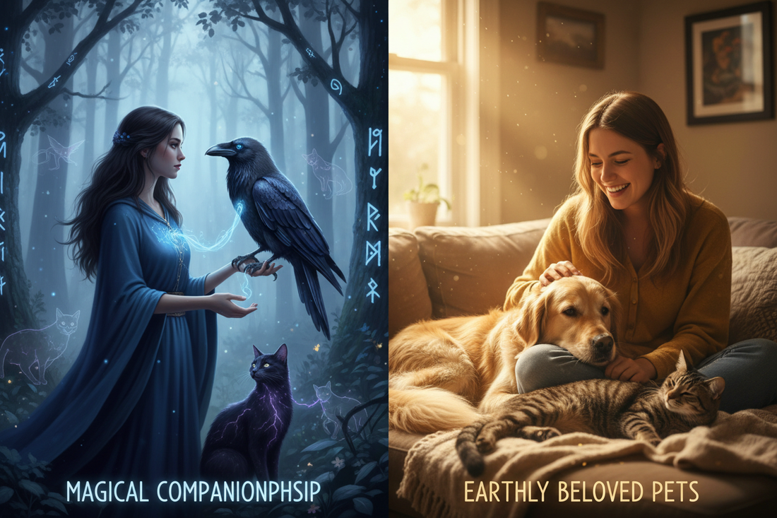 Familiar vs Pet: Magical vs Mundane - Nicole's ritual universe