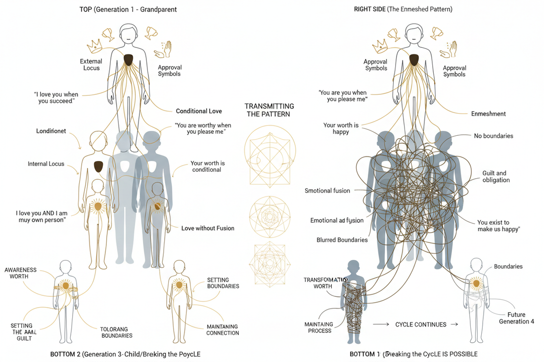 Family Dynamics: Intergenerational Locus Patterns - Nicole's ritual universe