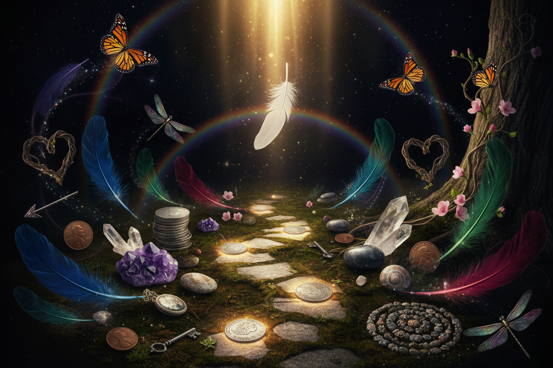 Feathers, Coins, and Other Spirit Guide Signs - Nicole's ritual universe