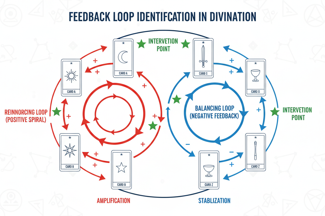 Feedback Loop Identification in Divination Readings