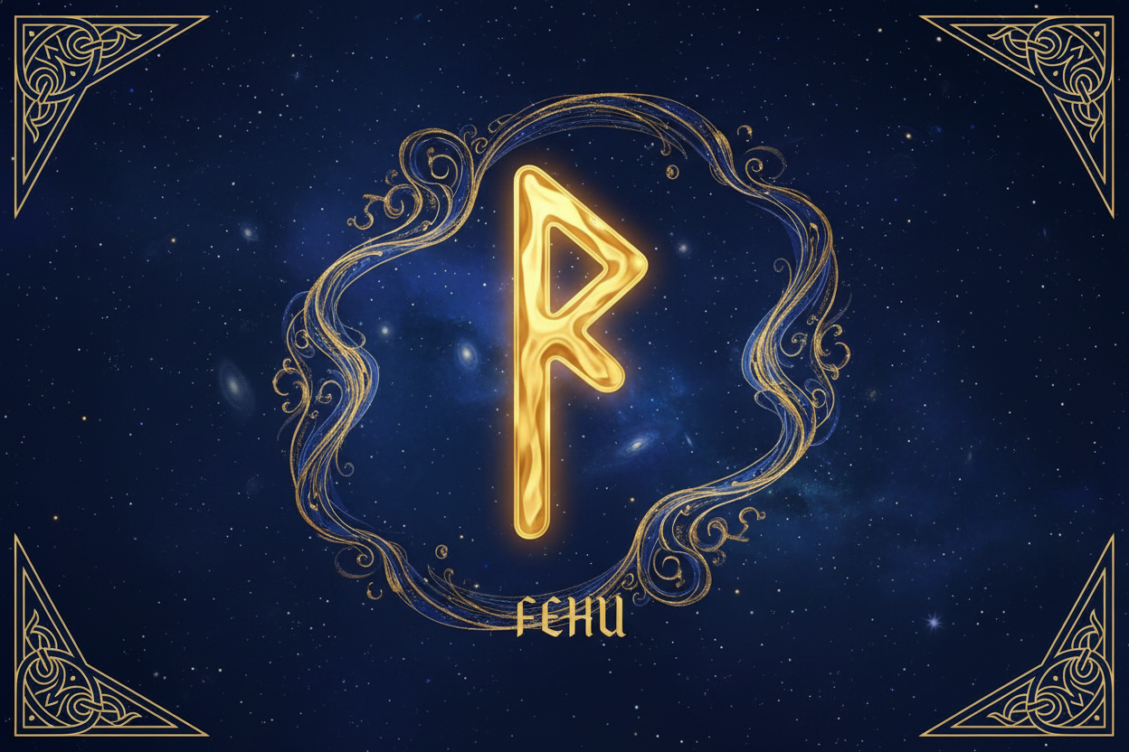 Fehu Rune: Complete Guide to Meaning & Magic | Elder Futhark – Nicole's ...