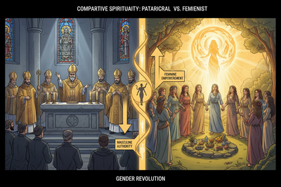 Male-Dominated vs Feminist Spirituality: Gender Shifts