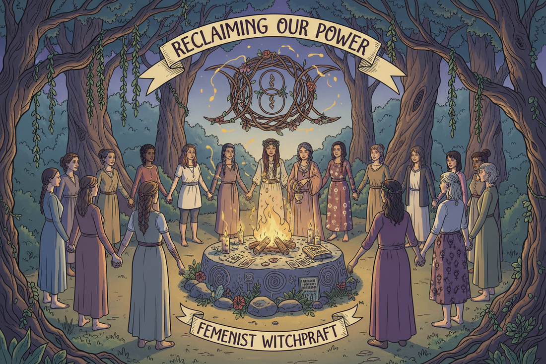 Feminist Witchcraft Reclaiming Dianic Wicca Women Mysteries - Nicole's ritual universe