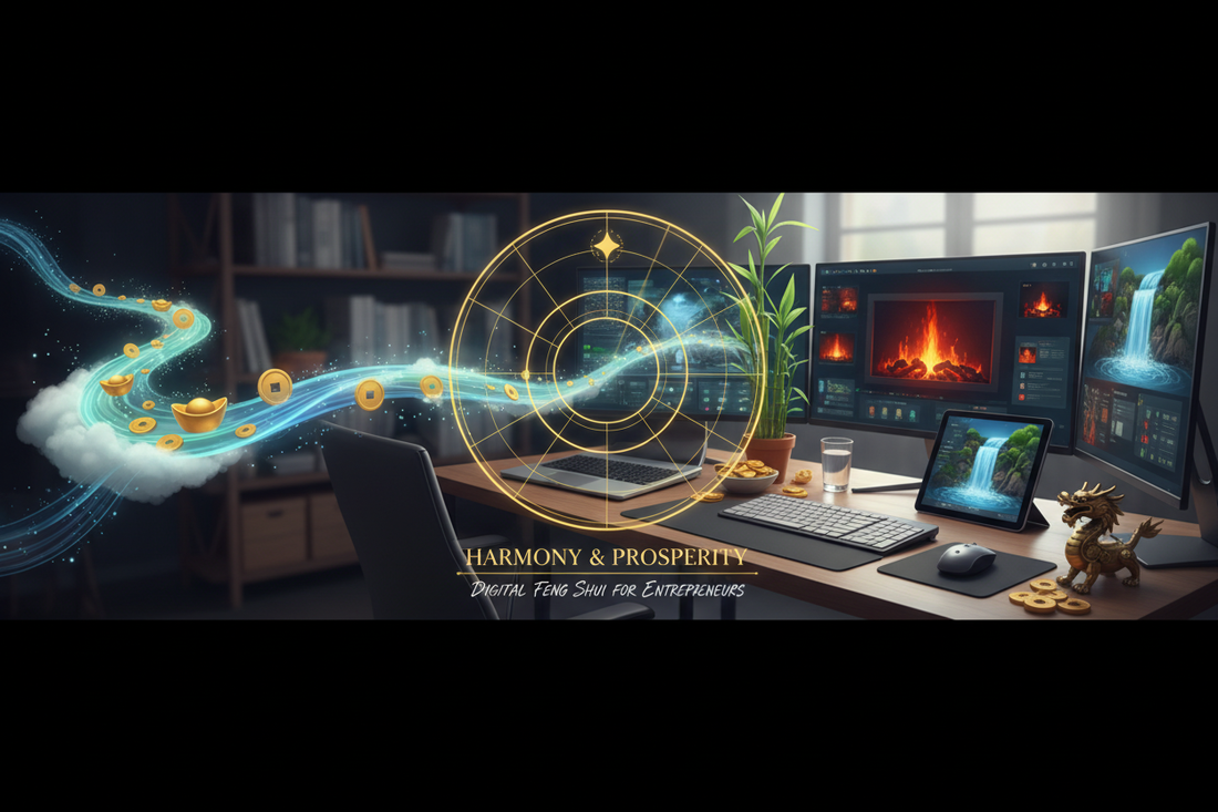 Feng Shui for Online Entrepreneurs: Optimizing Your Digital Energy Flow - Nicole's ritual universe
