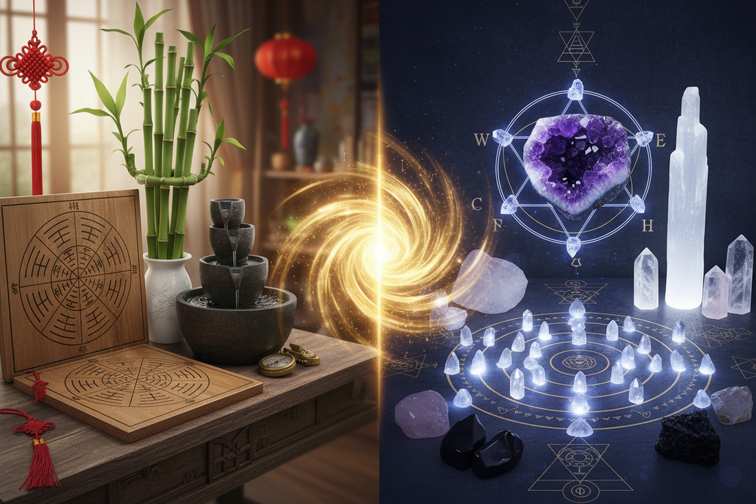 Feng Shui vs Crystal Magic: Which Works Better? - Nicole's ritual universe