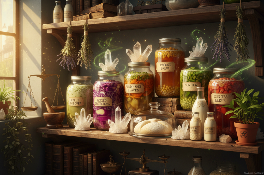 Fermentation Magic: Working with Living Foods in Kitchen Witchcraft