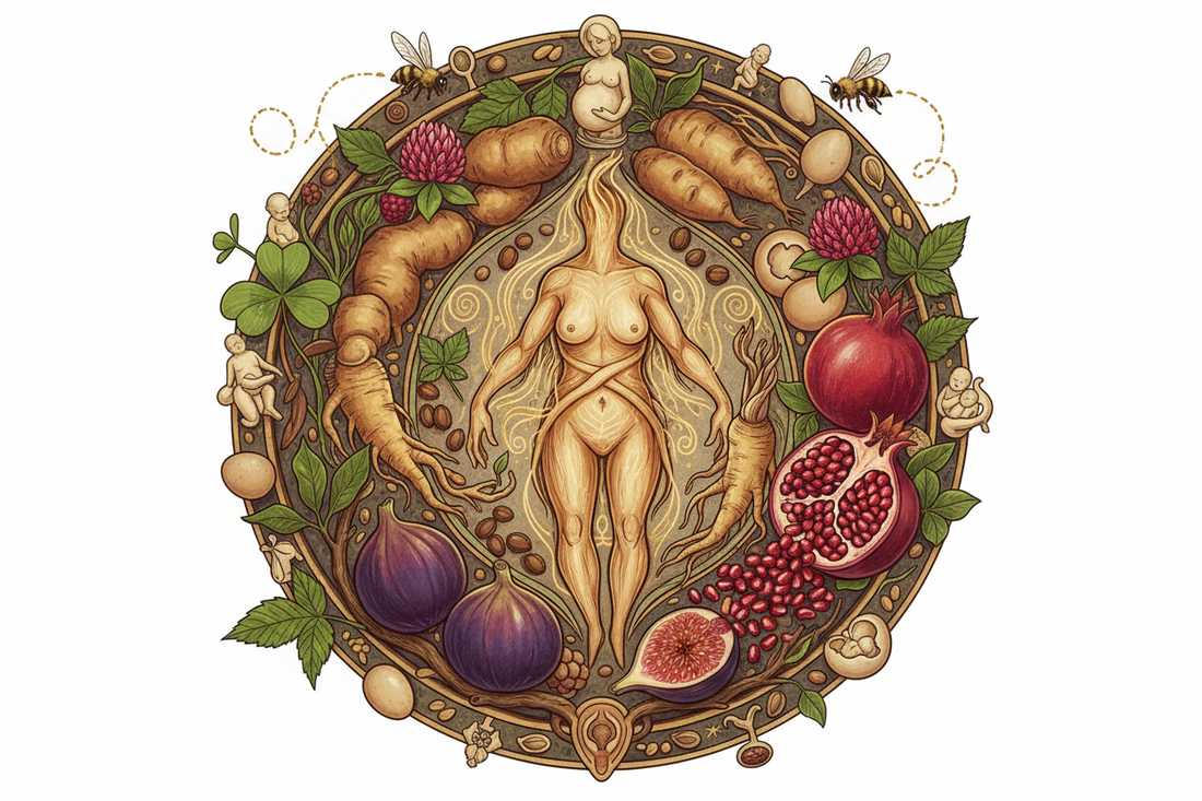 Fertility Plants: Mandrake, Maca, and Reproductive Magic - Generative Botanicals & Cross-Cultural Fertility Wisdom - Nicole's ritual universe