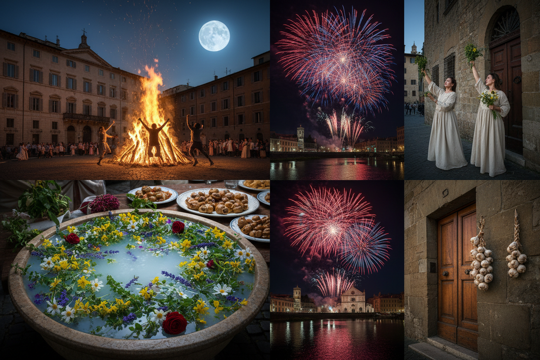 Festa di San Giovanni: Italian Midsummer - Roman Bonfires, Herb Blessings, and Water Magic - Nicole's ritual universe