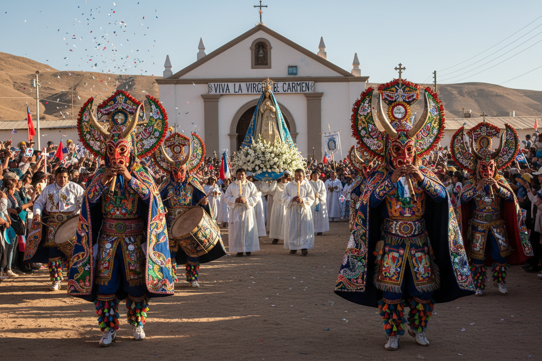 Fiesta de la Tirana: Chilean Religious Festival - Devil Dances, Virgin Worship, Mask Parades & Andean Traditions