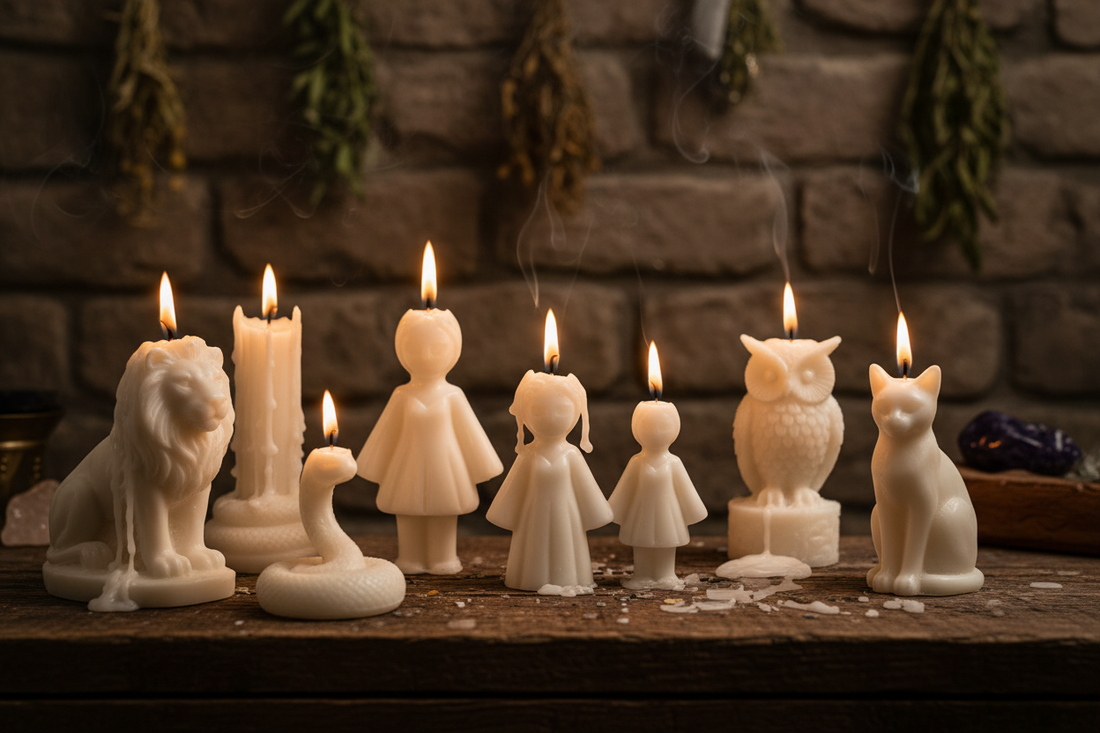Figural Candles: Human and Animal Shapes - Nicole's ritual universe