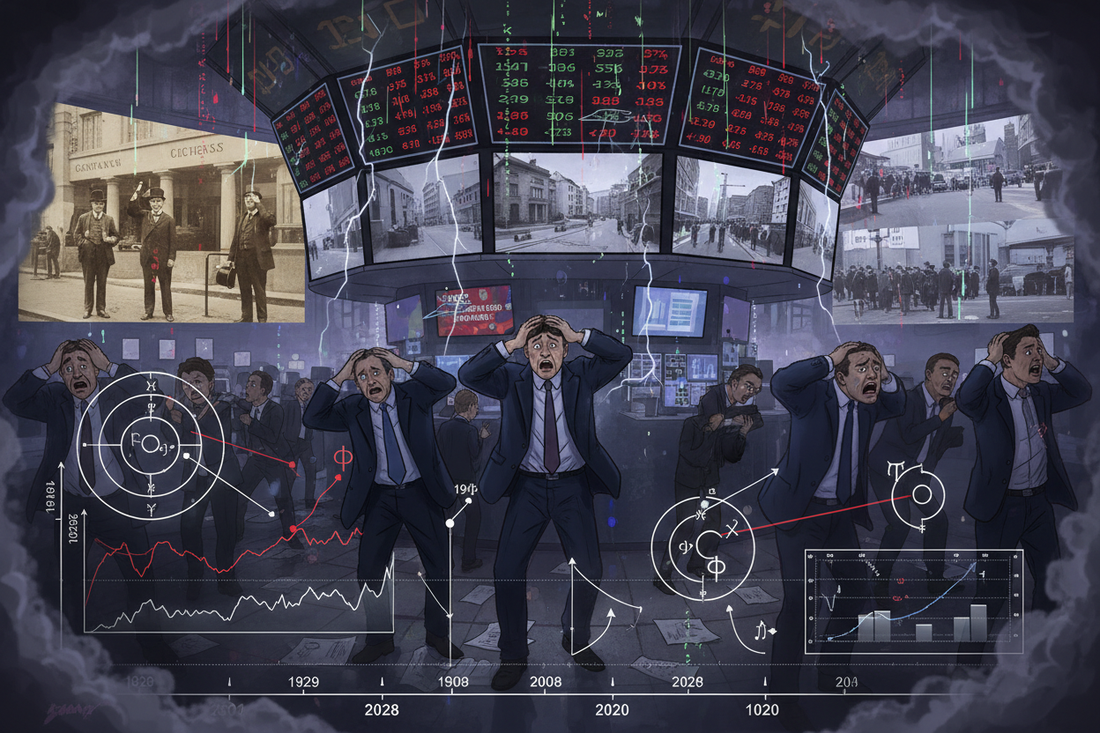 Financial Crashes & Planetary Cycles: 1929, 2008, 2020 - Nicole's ritual universe