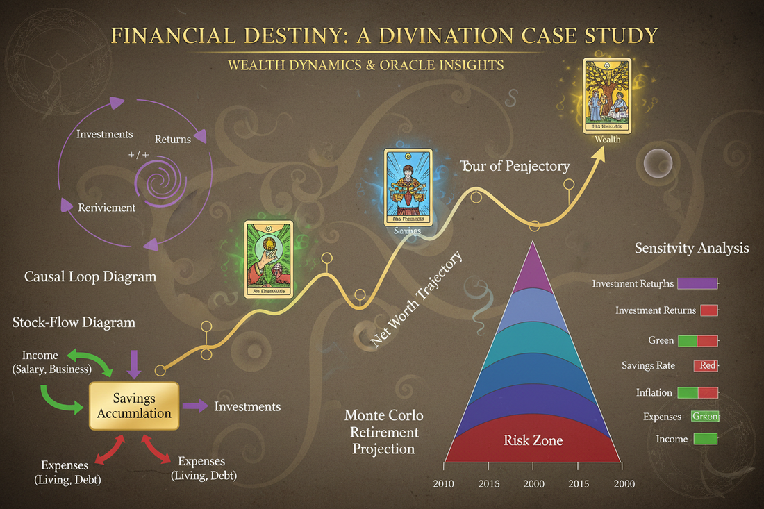 Financial Planning: Modeling Wealth Dynamics Mystically - Nicole's ritual universe