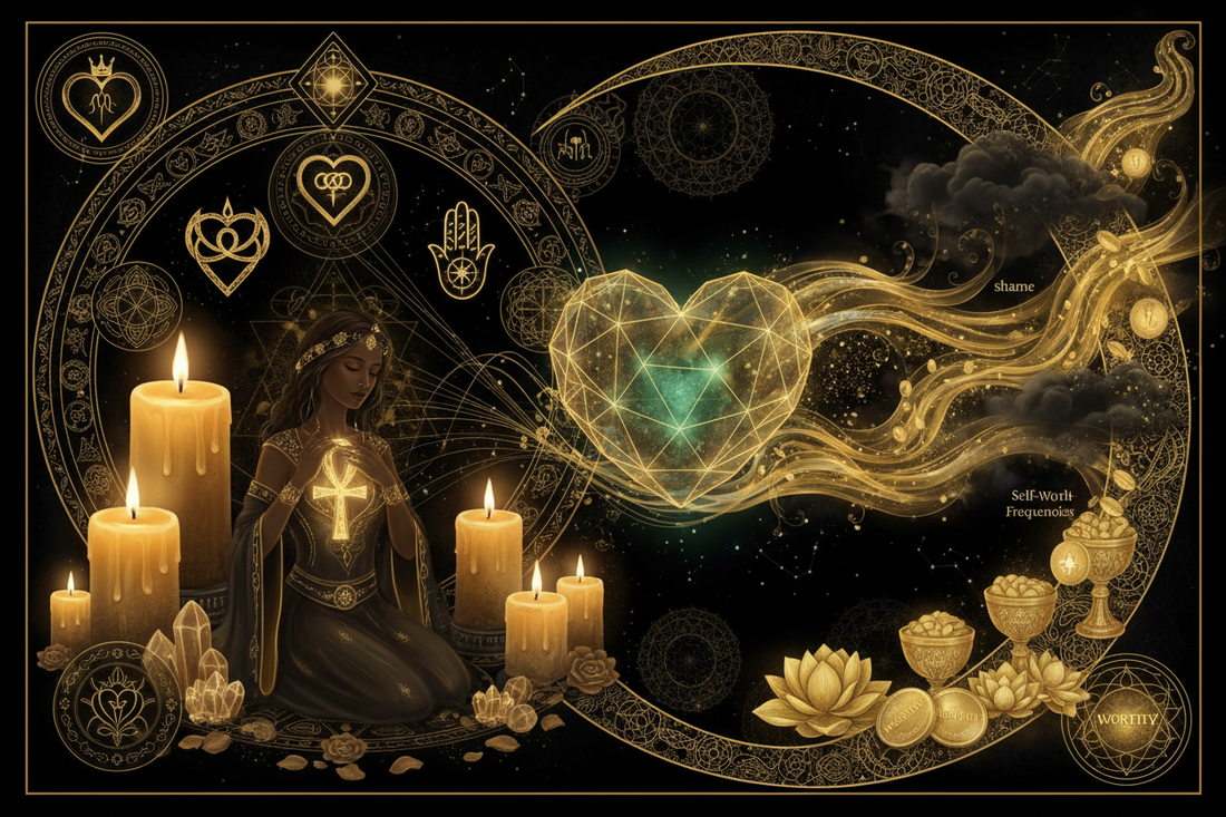 Financial Self-Worth Healing + Worthiness Rituals: Complete System - Nicole's ritual universe