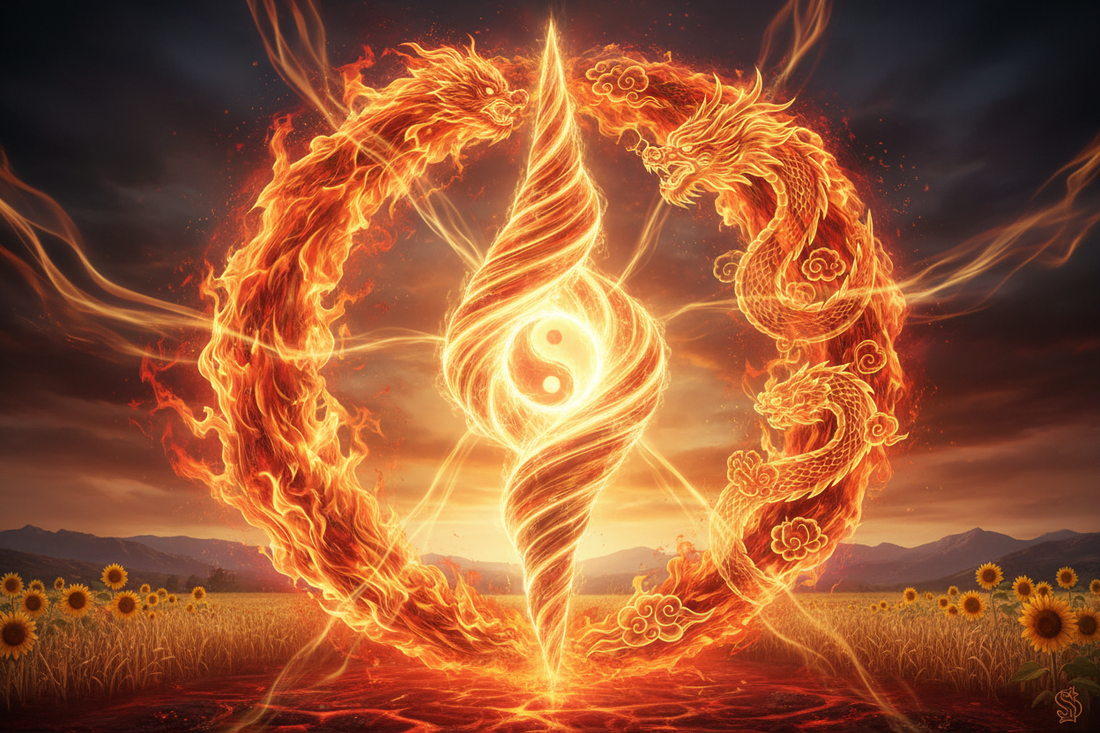 Fire ↔ Fire: The Yang Principle