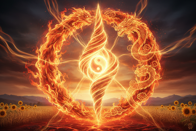 Fire ↔ Fire: The Yang Principle