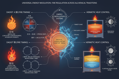 Fire Regulation: 火候 ↔ Heat Control in Athanor