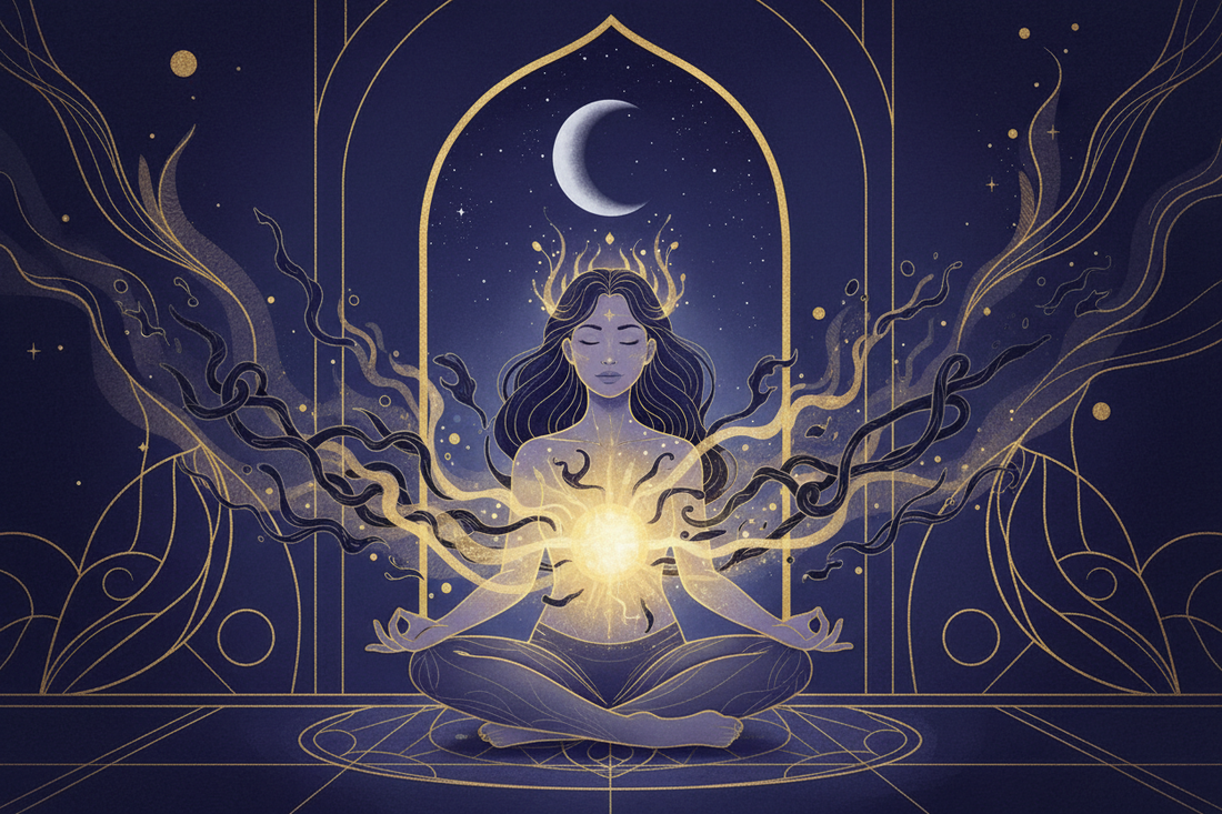 First Quarter Moon Obstacle Clearing: A Meditation for Breaking Through Blocks Nicole's ritual universe