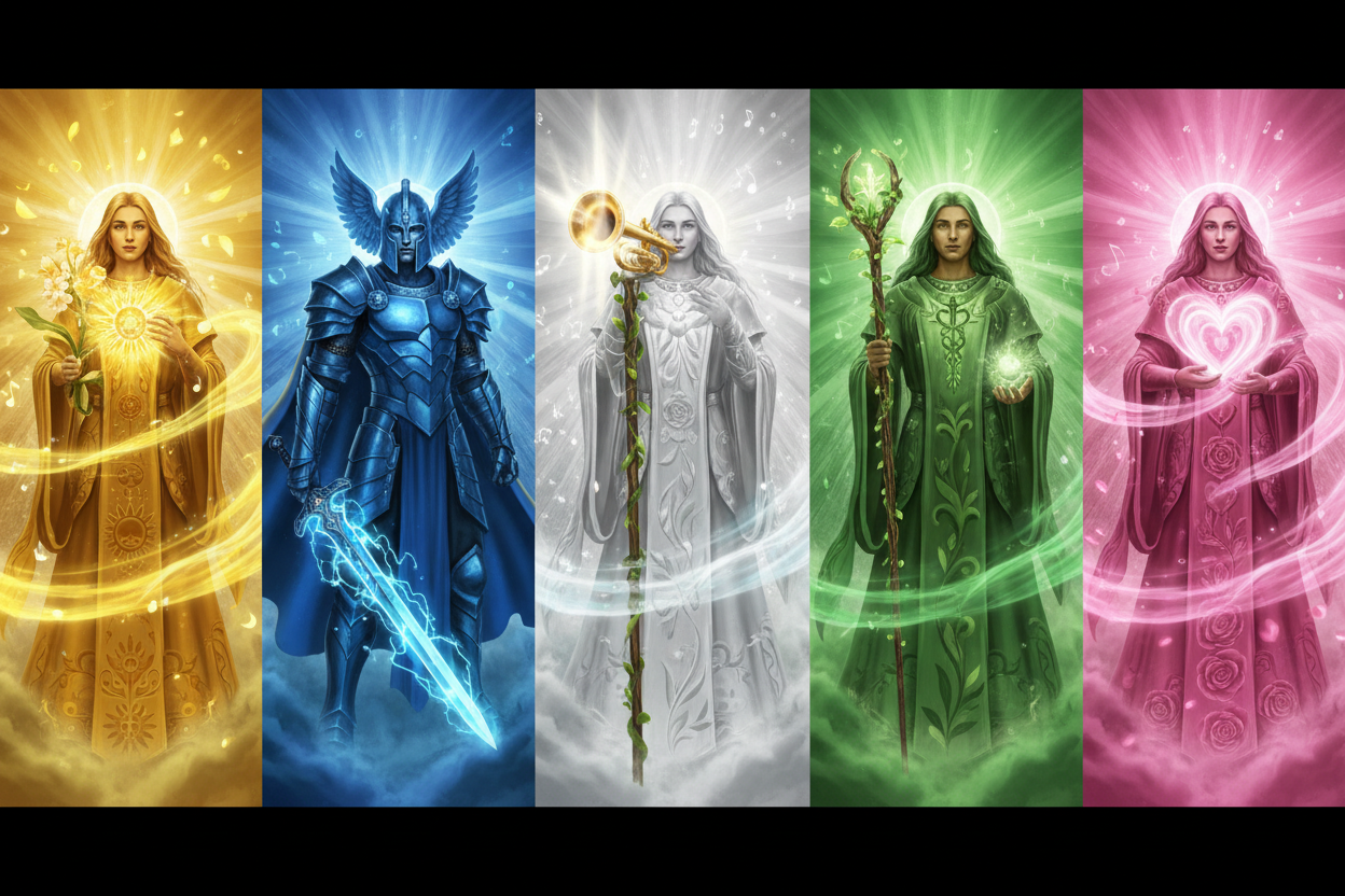 Archangel Jophiel vs Other Archangels | Complete Beauty Comparison ...