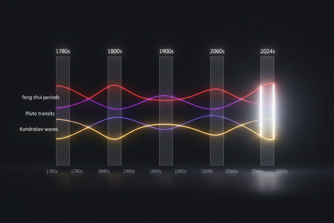Five Convergence Points: When Feng Shui, Pluto, and Kondratiev Aligned Throughout History