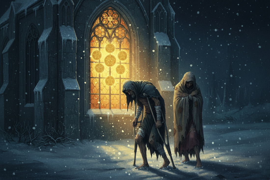 Five of Pentacles Tarot Card: Complete Guide to Meaning & Symbolism