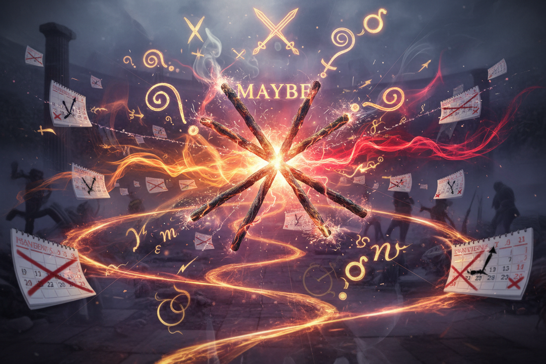 Five of Wands Yes or No? (Plus Timing Predictions) - Nicole's ritual universe