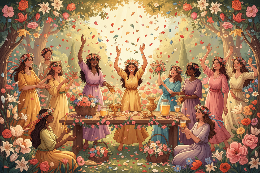 Floralia Spiritual Celebration: Modern Practices for Flower Power - Nicole's ritual universe