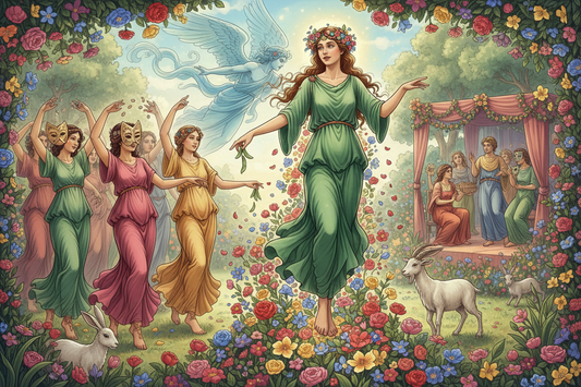Floralia Folklore: Flower Goddess Legends and Sensual Rites - Nicole's ritual universe