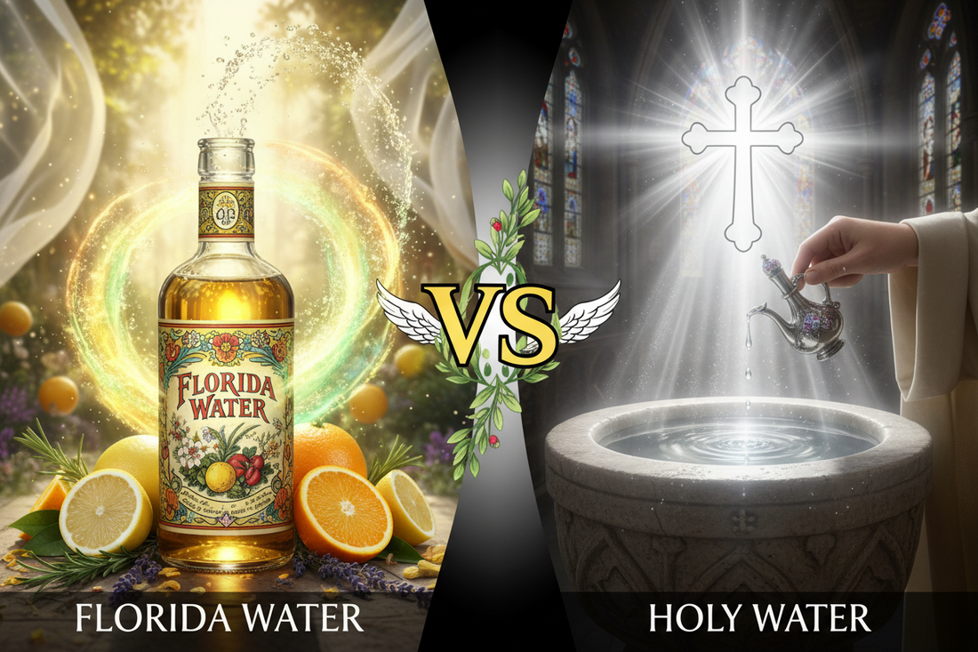 Florida Water vs Holy Water: Which Sacred Water is Right for You? - Nicole's ritual universe