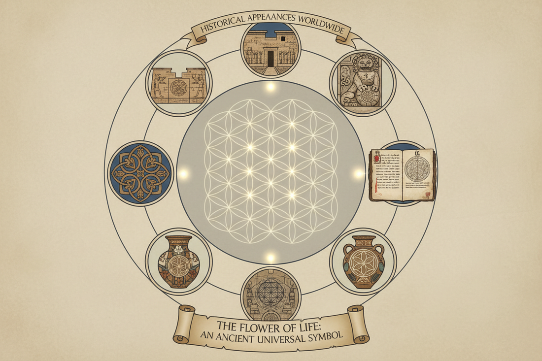 Flower Life Historical Appearances Worldwide - Nicole's ritual universe