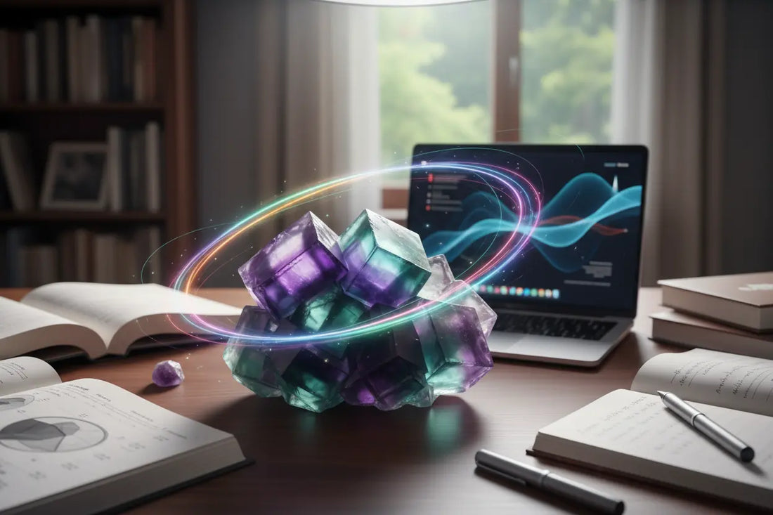 Fluorite for Focus and Mental Clarity: Complete Guide to the Genius Stone and Study Crystal Nicole's ritual universe