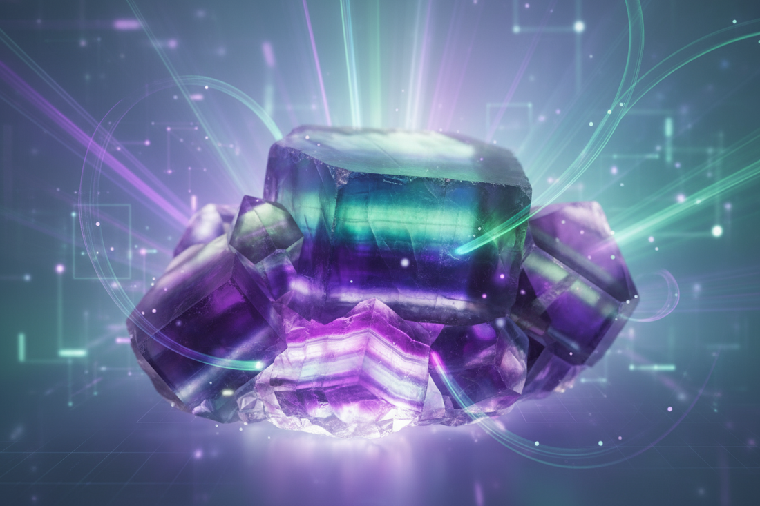 Fluorite for Focus and Mental Clarity: Complete Guide to the Genius Stone and Mind Organizer