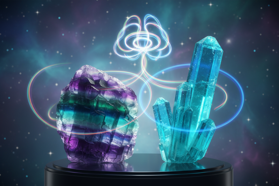Fluorite vs Apatite: Mental Clarity Stones - Nicole's ritual universe