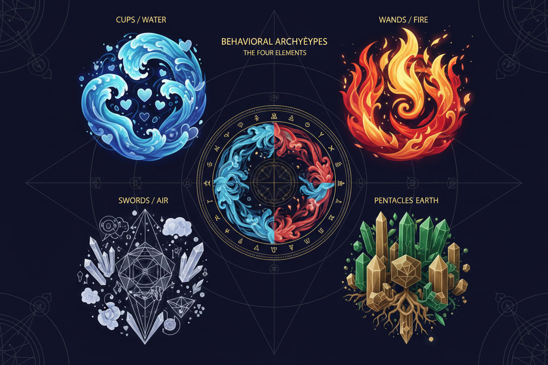 Four Elements as Behavioral Archetypes - Nicole's ritual universe