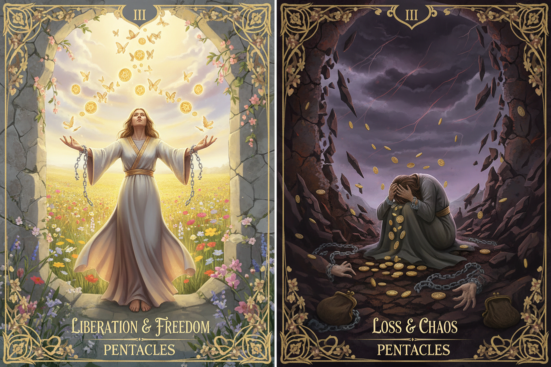 Four of Pentacles Reversed: Letting Go or Losing Control - Nicole's ritual universe