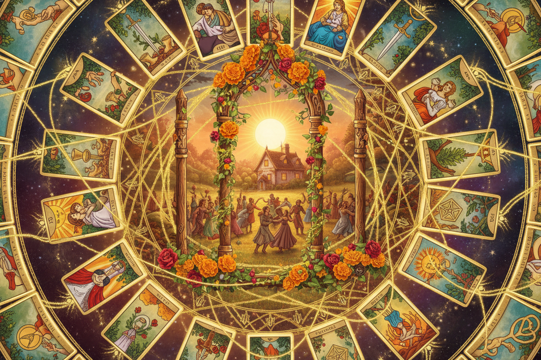 Four of Wands Combinations: With Major & Minor Arcana - Nicole's ritual universe