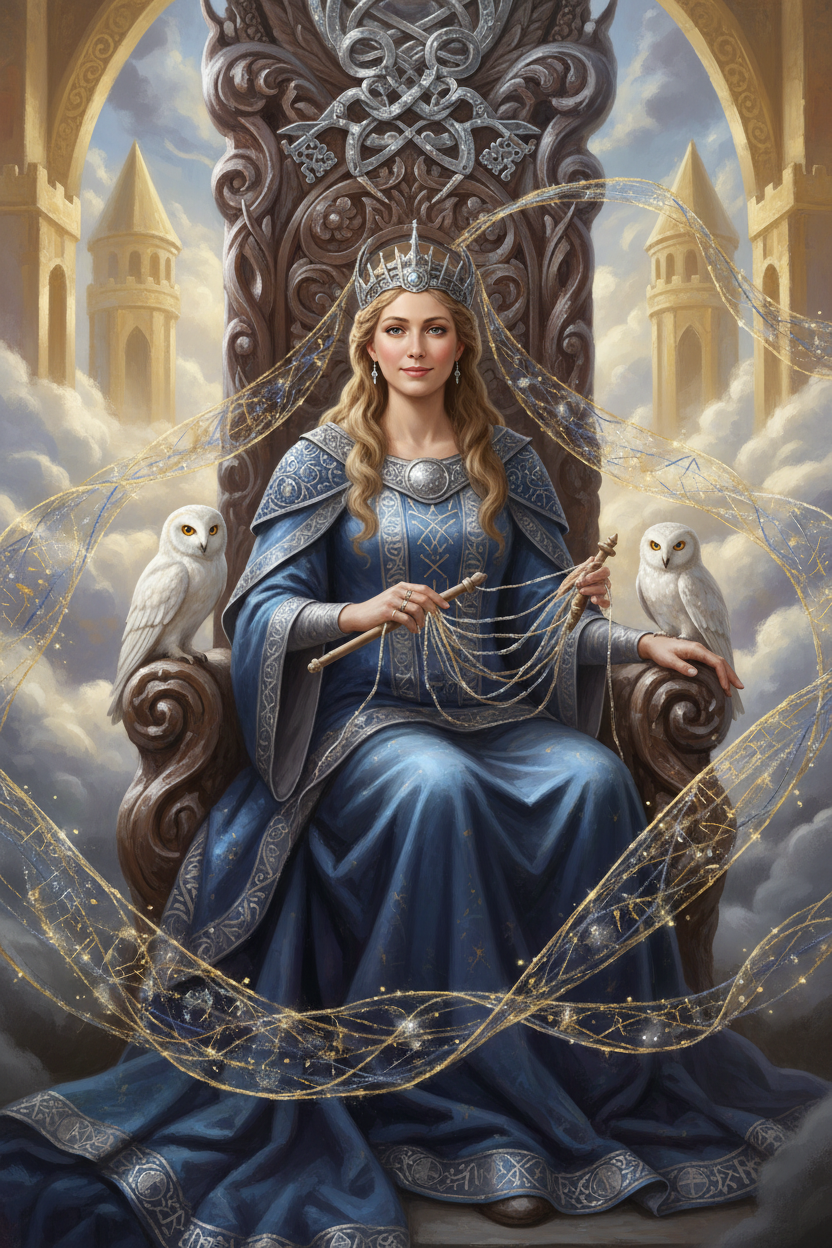 Working with Frigg: Complete Guide to the Norse Goddess of Wisdom and the Home