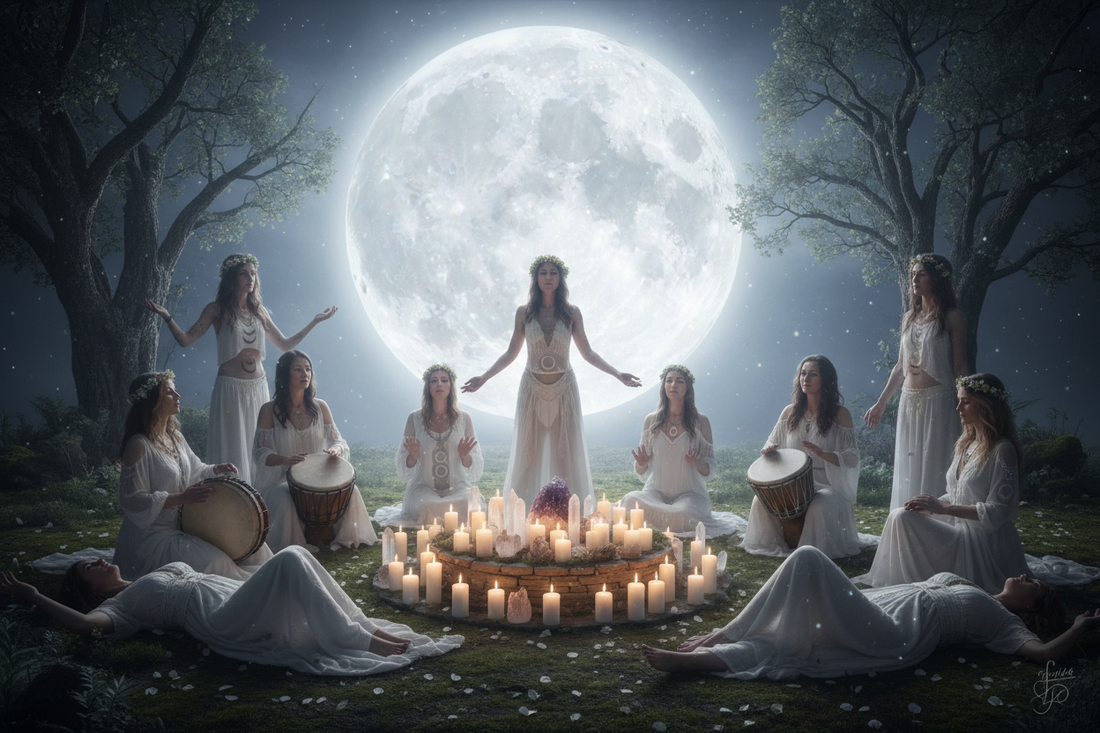 Full Moon Gatherings: Neo-Pagan Celebrations - Moon Worship, Women's Circles, Energy Work & Nature Connection - Nicole's ritual universe