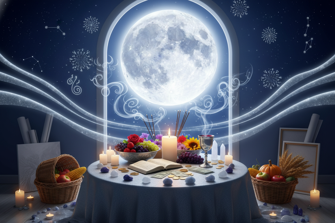 Full Moon Gratitude Ritual: Celebrating Abundance - Nicole's ritual universe