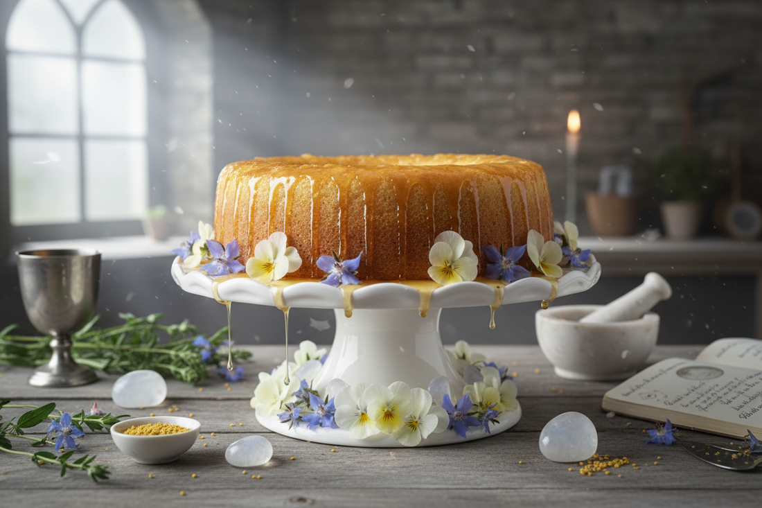 Full Moon Honey Cake: Lunar Baking Ritual & Recipe